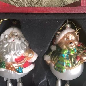 Keepsake Mikasa Christmas ornaments